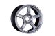 SSR Wheels 17" GTX03 Platinum Silver Single Piece Alloy Wheels 