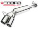 Cobra Sport BMW 318D/320D Diesel (E92) Coupe (05-12) Rear Box- Twin Exit
