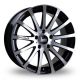 Bola XTR 20x8.5 Wheels- Black Polished Face (72.6 Centre Bore)