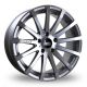 Bola XTR 20x9.5 Wheels- Silver Polished Face (72.6 Centre Bore)