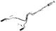 Borla Ford F-150 2.7L/3.5L (21-26) Crewcab with Short Bed / Extended Cab with Standard Bed S-Type Cat-Back Exhaust Sytem - Dual Black Chrome Tips