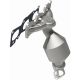 MagnaFlow Hyundai Santa Fe 3.3L (07-09), Veracruz 3.8L (07-12) OEM Grade Federal / EPA Compliant Direct-Fit Manifold Catalytic Converter (11.625IN)