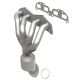 MagnaFlow Toyota Camry 2.4L (02-09), Toyota Solara 2.4L (02-08) HM Grade Federal / EPA Compliant Direct-Fit Manifold Catalytic Converter