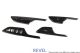 Revel Honda Civic (16-18) GT Dry Carbon Window Switch Panels (FL/FR/RL/RR) - 4 Pieces