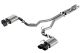 Borla Ford Mustang Shelby GT500 5.2L V8 AT (20-22) ATAK Cat-Back Exhaust System - Carbon Fibre Tips