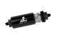 Aeromotive In-Line Filter - AN-6 Male 40 Micron Stainless Mesh Element Bright Dip Black Finish