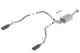 Borla RAM 1500 5.7L V8 (19-26) Crew Cab Short Bed / Extended Cab with Standard Bed Touring Cat-Back Exhaust System - Dual Black Chrome Tips