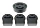 Torque Solution Honda Civic (Including SI) (16+) Exhaust Hanger Mount Kit - Sedan Only