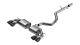 Borla Volkswagen Golf R (22-25) S-Type Cat-Back Exhaust System - Quad Black Chrome Tips