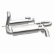 MagnaFlow Jeep Wrangler 2.0L (18-26), Jeep Wrangler 3.6L (18-26) Overland Series Axle-Back Performance Exhaust System