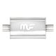 MagnaFlow Universal 5in. x 8in. x 14in. Oval Straight-Through Performance Exhaust Muffler