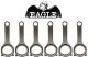 Eagle Mitsubishi 4G63 2nd Gen Engine Connecting Rods w/7-Bolt Crank/22mm Piston Pin (Set of 4)