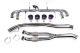 SBD Nissan GT-R R35 (07-24) 4″ Super Race Exhaust System w/ 4″ Midpipe & 5″ Titanium Exhaust Tips