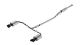 Borla Kia K5 GT 2.5L (21-24) S-Type Cat-Back Exhaust System - Black Chrome Tips