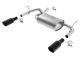 Borla Jeep Wrangler JK/JKU 3.6L (12-18) Touring Axle Back Exhaust System - Black Chrome Tips