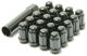 Muteki Closed End Lug Nuts - Deep Black 12x1.50