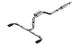 Borla Volkswagen Golf GTI 2.0L (22-23) S-Type Cat-Back Exhaust System - Black Chrome Tips