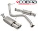 Cobra Sport Ford Fiesta ST 180 (Mk7) (13+) Resonated 2.5" Cat-Back Exhaust- Twin Tailpipe