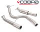 Cobra Sport Ford Fiesta ST 180 (Mk7) (13+) 3" Cat-Back Venom Exhaust- Single Tailpipe