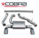 Cobra Sport Ford Focus RS (Mk3) (15-18) Non-Resonated Non-Valved Turbo-Back Exhaust with De-Cat