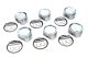 Tomei Toyota Supra (93-02) 2JZ-GTE Forged Piston Set - 86.50mm / CH30.00 (3.4) 