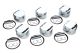 Tomei Nissan Skyline R32 GT-R, R33 GT-R & R34 GT-R (89-02) RB26DETT Forged CP Piston Set - 87.00mm / CH30.00 (STD/2.8)