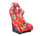 NRG Innovations Prisma Ultra Fibre Glass Bucket Seat - Tie Dye - Large