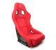 NRG Innovations Prisma Ultra Red Fibre Glass Bucket Seat - Medium