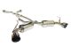 Invidia Nissan 370Z (09+) N1 GT Cat-Back Exhaust- Burnt Titanium Tips