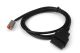 Haltech Elite CAN Cable DTM-4 to OBDII 1800mm (72") Length: 1800mm (72")