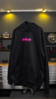 Haltech Classic Hoodie - Black & Pink - 3XL