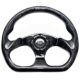 Stealth Carbon Forged Fighter Steering Wheel - CLEARANCE - WHEEL ONLY