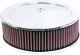 K&N Engineering Round Air Filter Assembly - 3-1/16"FLG, 7"D; 3"H ASSY. W/VENT