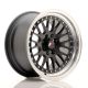 JR Wheels JR10 15x8 ET20 4x100/108- Matt Black w/Machined Lip