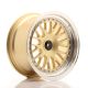 JR Wheels JR10 16x8 ET20 Custom PCD- Gold w/Machined Lip
