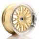 JR Wheels JR10 17x8 ET35 Custom PCD- Gold w/Machined Lip