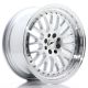 JR Wheels JR10 17x8 ET35 4x100/108- Silver Machined Face