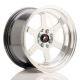 JR Wheels JR12 16x9 ET10 4x100/114.3- Hyper Silver w/Machined Lip