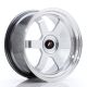JR Wheels JR12 17x8 ET35 Custom PCD- Hyper Silver w/Machined Lip