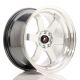 JR Wheels JR12 17x9 ET25 4x100/114.3- Hyper Silver w/Machined Lip