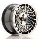 JR Wheels JR14 15x8 ET20-25 Custom PCD- Gloss Black w/Machined Face