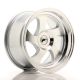 JR Wheels JR15 15x8 ET20 Custom PCD- Silver Machined Face
