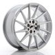JR Wheels JR22 17x7 ET25 4x100/108- Silver Machined Face