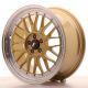 JR Wheels JR23 18x8.5 ET45 5x112- Gold w/Machined Lip