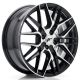 JR Wheels JR28 17x7 ET40 4x100- Gloss Black Machined Face