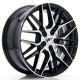 JR Wheels JR28 17x7 ET35 5x100- Gloss Black Machined Face