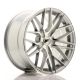 JR Wheels JR28 18x9.5 ET20-40 5H Custom PCD- Silver Machined Face