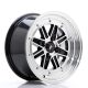 JR Wheels JR31 15x7.5 ET20 4x100- Gloss Black Machined Face