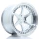 JR Wheels JR43 18x8.5 ET15-35 Custom PCD- Silver w/Machined Face
