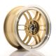 JR Wheels JR7 16x7 ET38 4x100/114.3- Gold w/Machined Lip